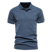 Mike | Stijlvolle Polo in de kleur Blauw voor heren in Casual stijl ideaal voor de zomer.