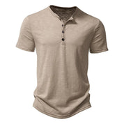Mila | Casual Poloshirt voor Mannen in de kleur Khaki voor heren in stijl geschikt voor alle seizoenen.