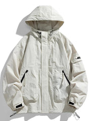 Milan | Stijlvol Heren Herfst Windjack in de kleur Beige voor heren in stijl ideaal voor de herfst.