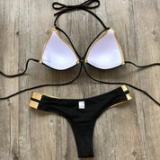 Naomi | Sexy & stijlvolle bikini in de kleur Zwart voor dames in Beach stijl ideaal voor de zomer.