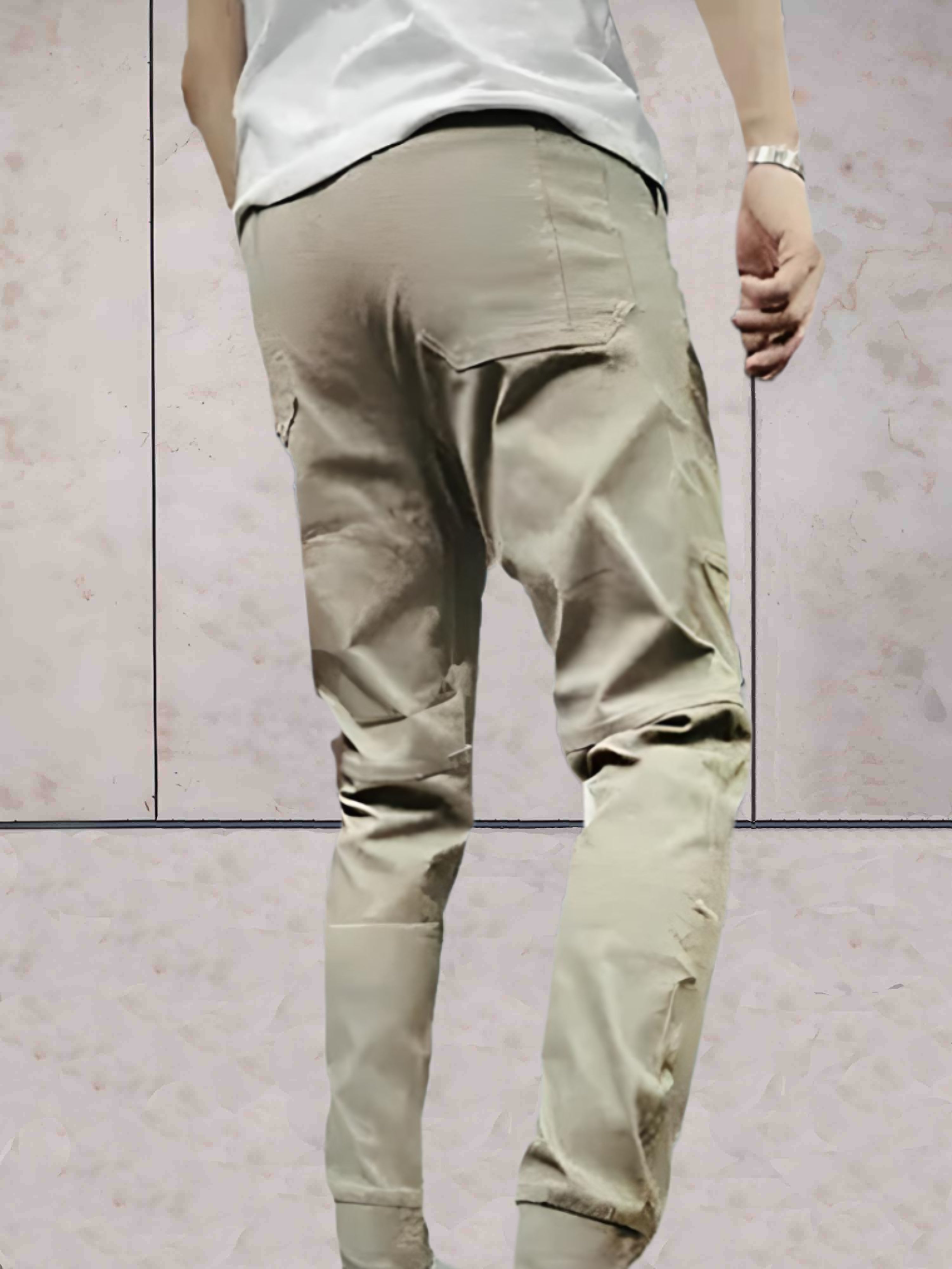 Niels | Comfortabele, sneldrogende heren jogger met elastische taille en zakken in de kleur Zwart voor heren in stijl geschikt voor alle seizoenen.