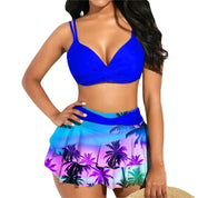 Nina | Comfortabele & stijlvolle tankini in de kleur Blauw voor dames in Beach stijl ideaal voor de zomer.