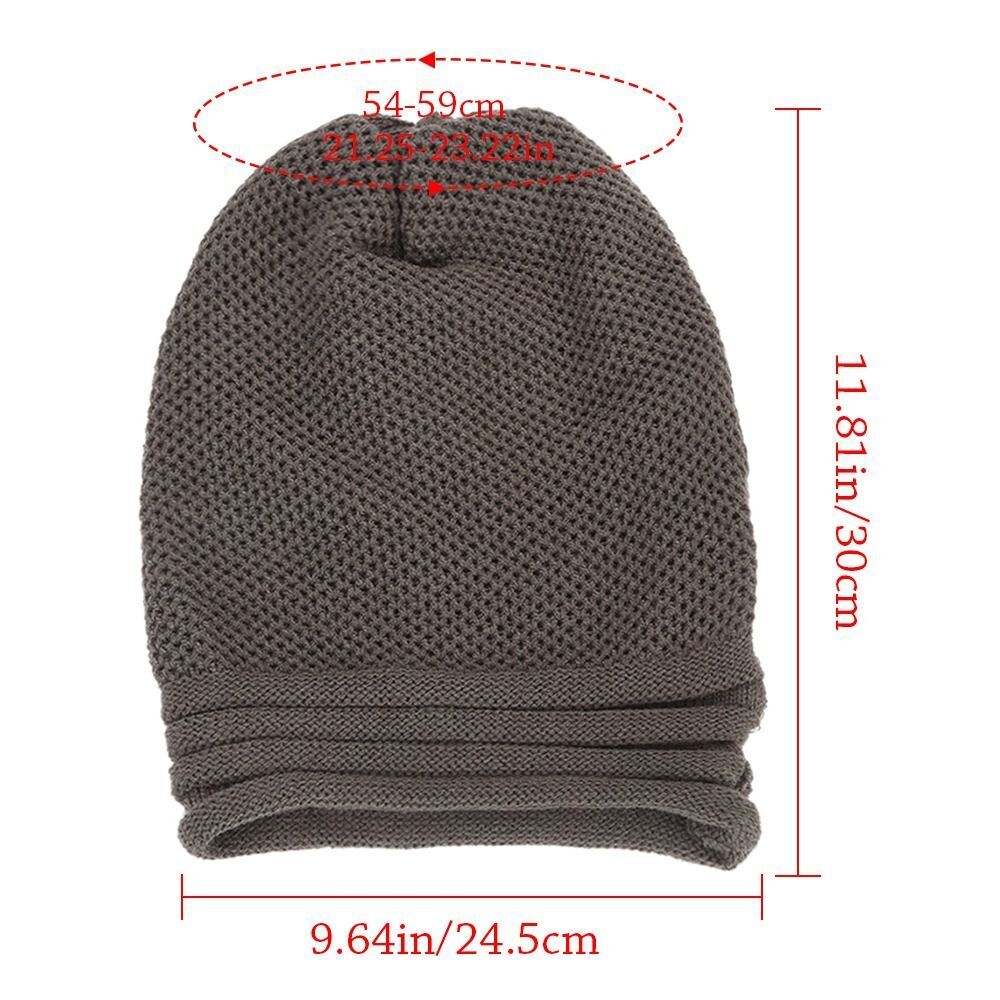Nina | Comfy & trendy gebreide beanie in de kleur Lichtgrijs voor dames in Streetwear stijl ideaal voor de winter