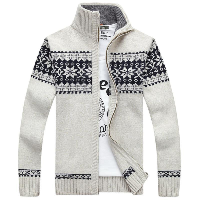 Hugo | Christmas Snowflake Wool Sweater afbeelding 2