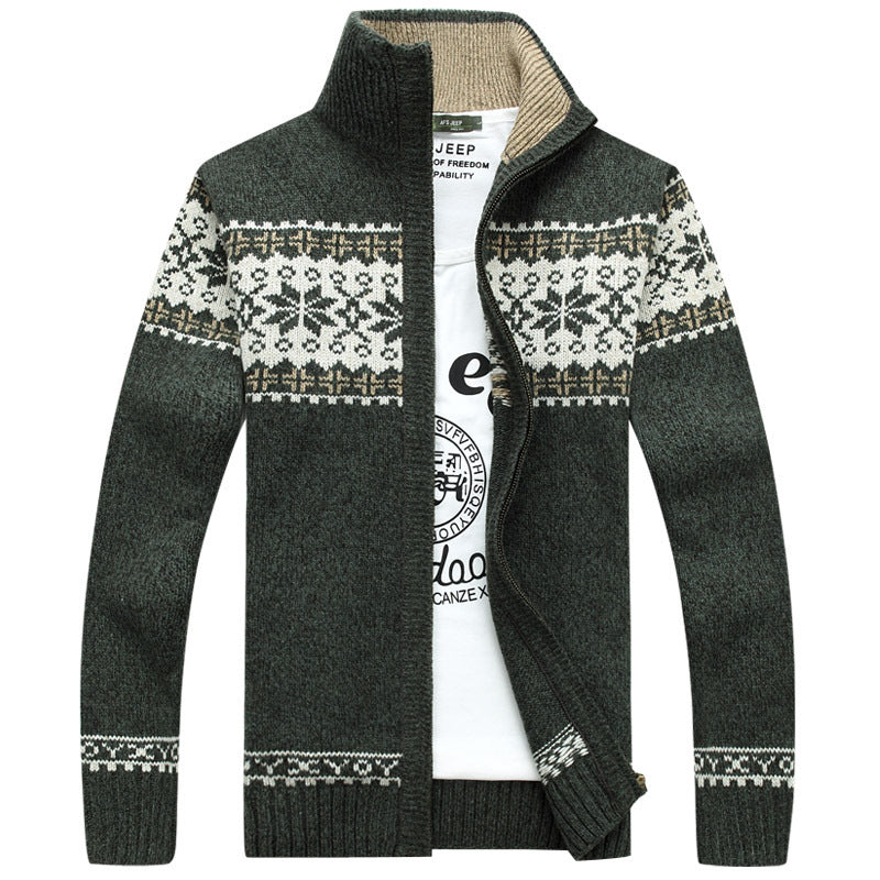 Hugo | Christmas Snowflake Wool Sweater afbeelding 4