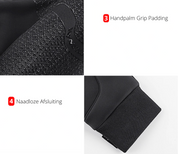 Noah | Smartphonehandschoenen in de kleur Zwart voor dames in stijl ideaal voor de winter