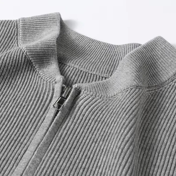 Olivier | Zacht katoenen gilet in de kleur Beige voor heren in stijl geschikt voor alle seizoenen.