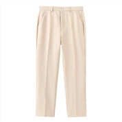Oneal | Stretch pantalon in de kleur Beige voor heren in Formal stijl geschikt voor alle seizoenen.