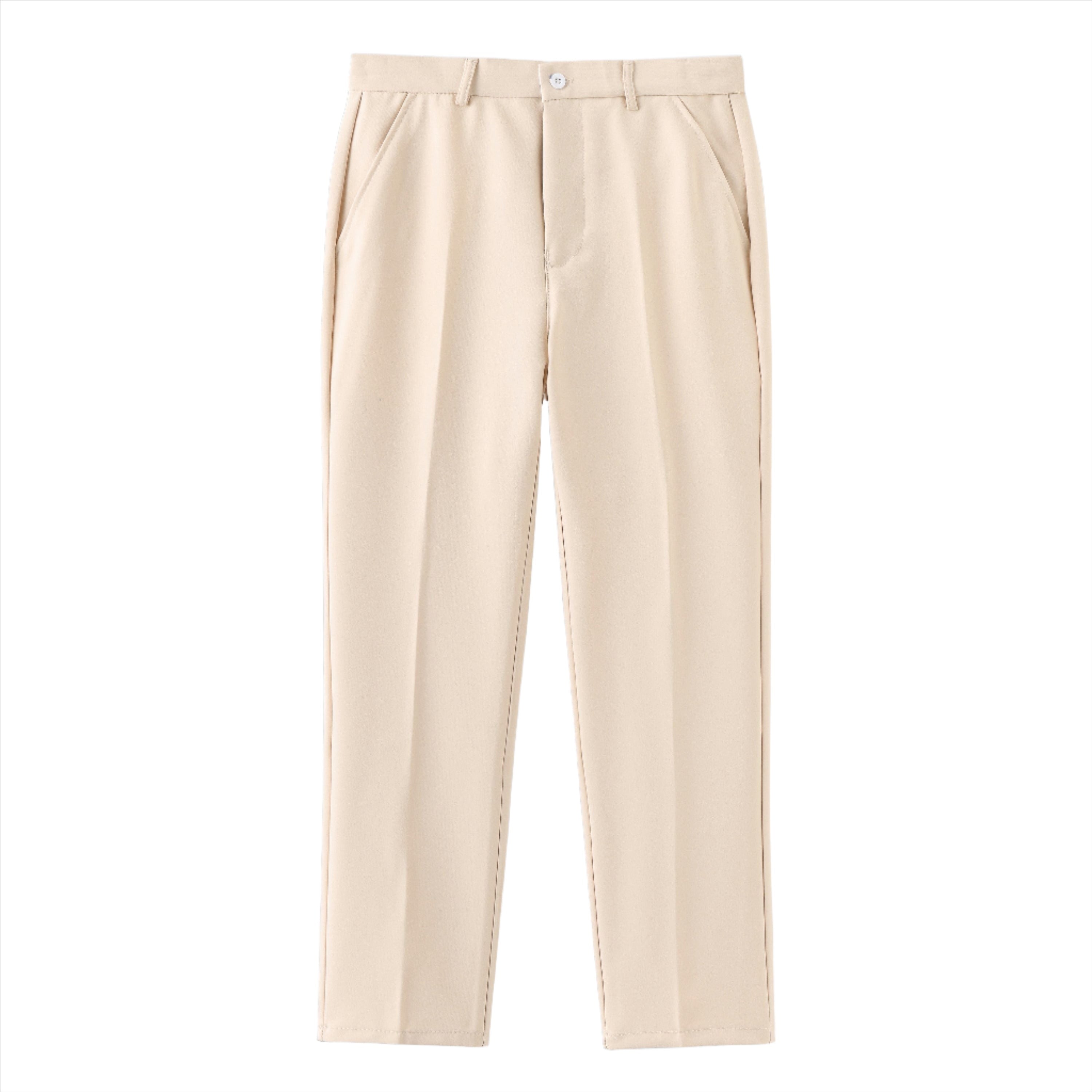 Oneal | Stretch pantalon in de kleur Beige voor heren in Formal stijl geschikt voor alle seizoenen.