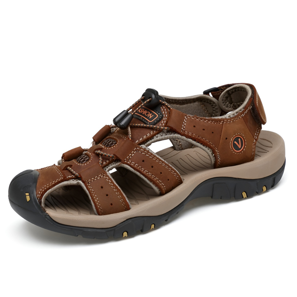 Outdoor orthopedische wandelsandalen in de kleur Bruin voor dames in Outdoor stijl ideaal voor de lente.