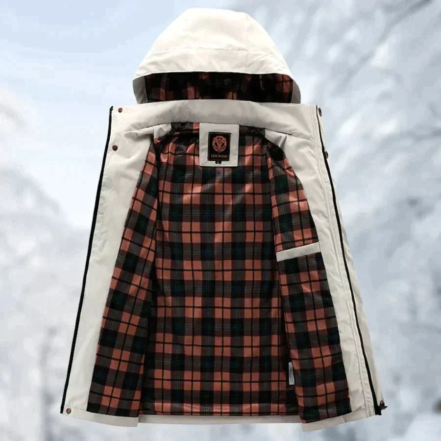 P.M Legend | Waterdichte Jas voor Heren in de kleur Wit voor heren in Outdoor stijl ideaal voor de winter