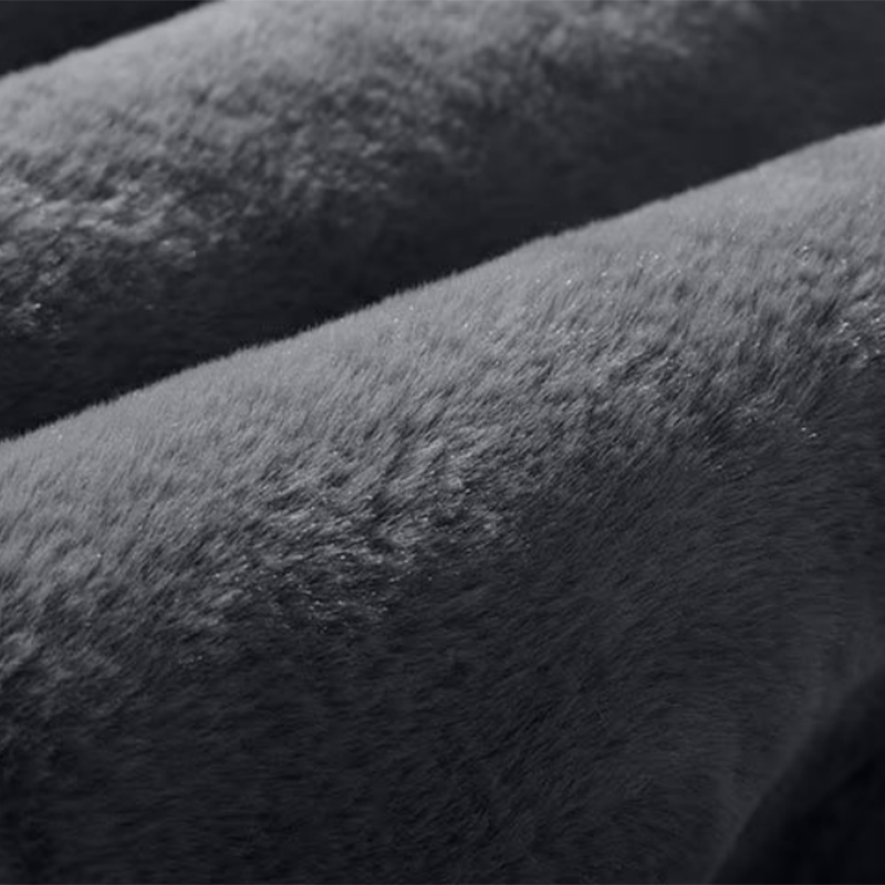 Patrick | Heren sherpa rand bomberjack in de kleur Grijs voor heren in Lounge stijl ideaal voor de winter