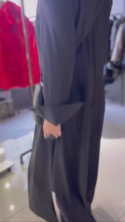 Chloe | Loose long dress with side slit