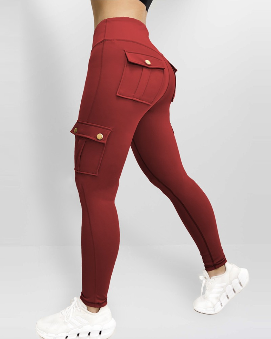 Roosmarijn | Dames cargobroek in de kleur Rood voor dames in Outdoor stijl ideaal voor de zomer.