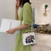 Roxy Crossbody Tas | Luxe & Uniek in de kleur Groen voor dames in stijl geschikt voor alle seizoenen.