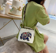 Roxy Crossbody Tas | Luxe & Uniek in de kleur Groen voor dames in stijl geschikt voor alle seizoenen.