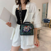 Roxy Crossbody Tas | Luxe & Uniek in de kleur Groen voor dames in stijl geschikt voor alle seizoenen.