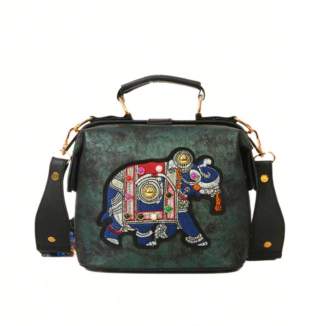 Roxy Crossbody Tas | Luxe & Uniek in de kleur Groen voor dames in stijl geschikt voor alle seizoenen.