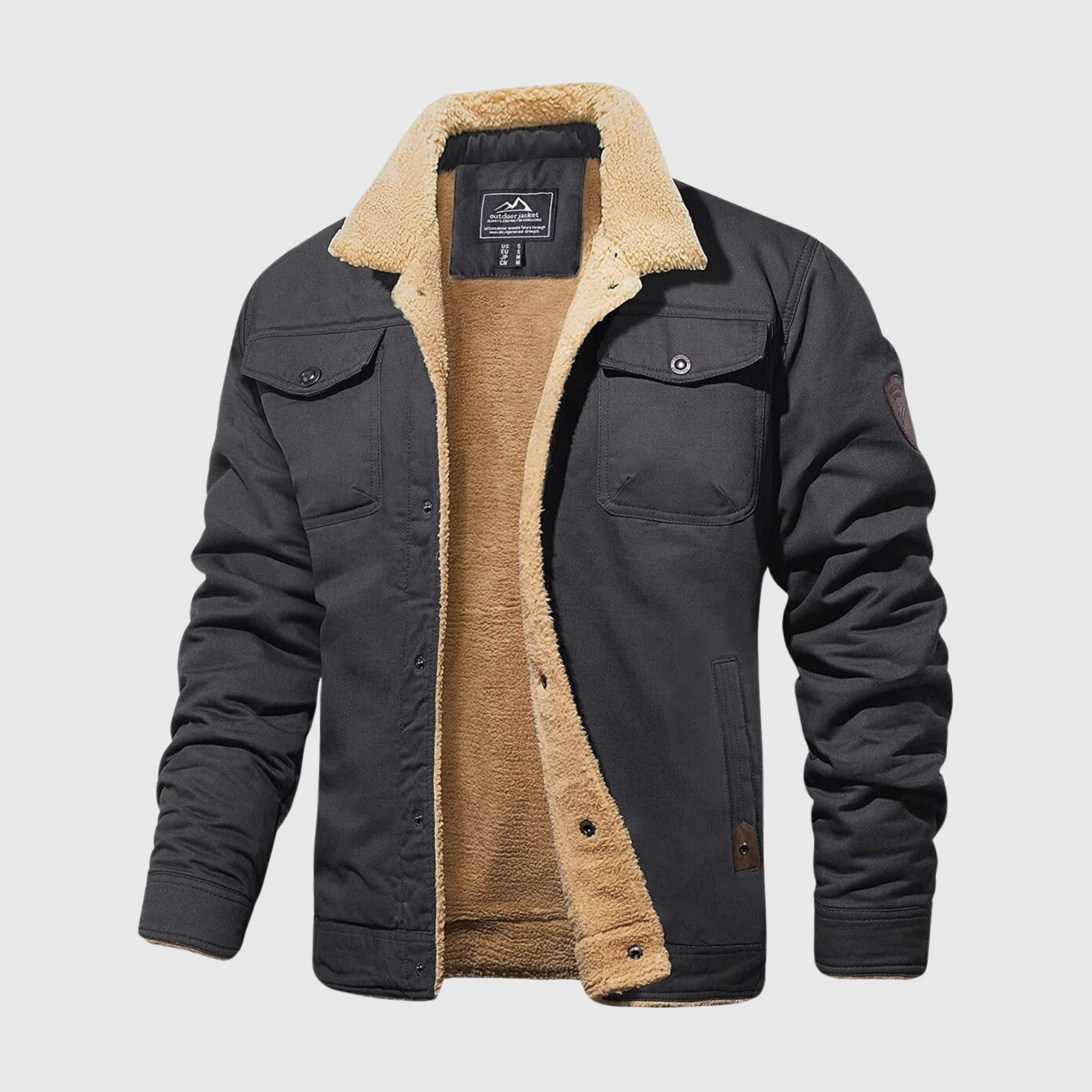 Hugo Lined Bomber Jacket afbeelding 4