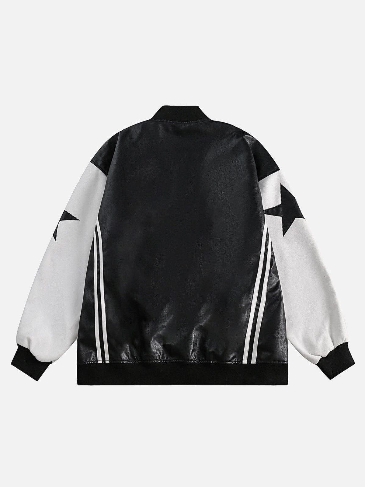 Sanne | Stijlvolle leren jas in de kleur Zwart voor dames in stijl ideaal voor de herfst.