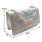 Savannah Gewatteerde Handtas | Stijlvol & trendy in de kleur Bruin voor dames in stijl geschikt voor alle seizoenen.