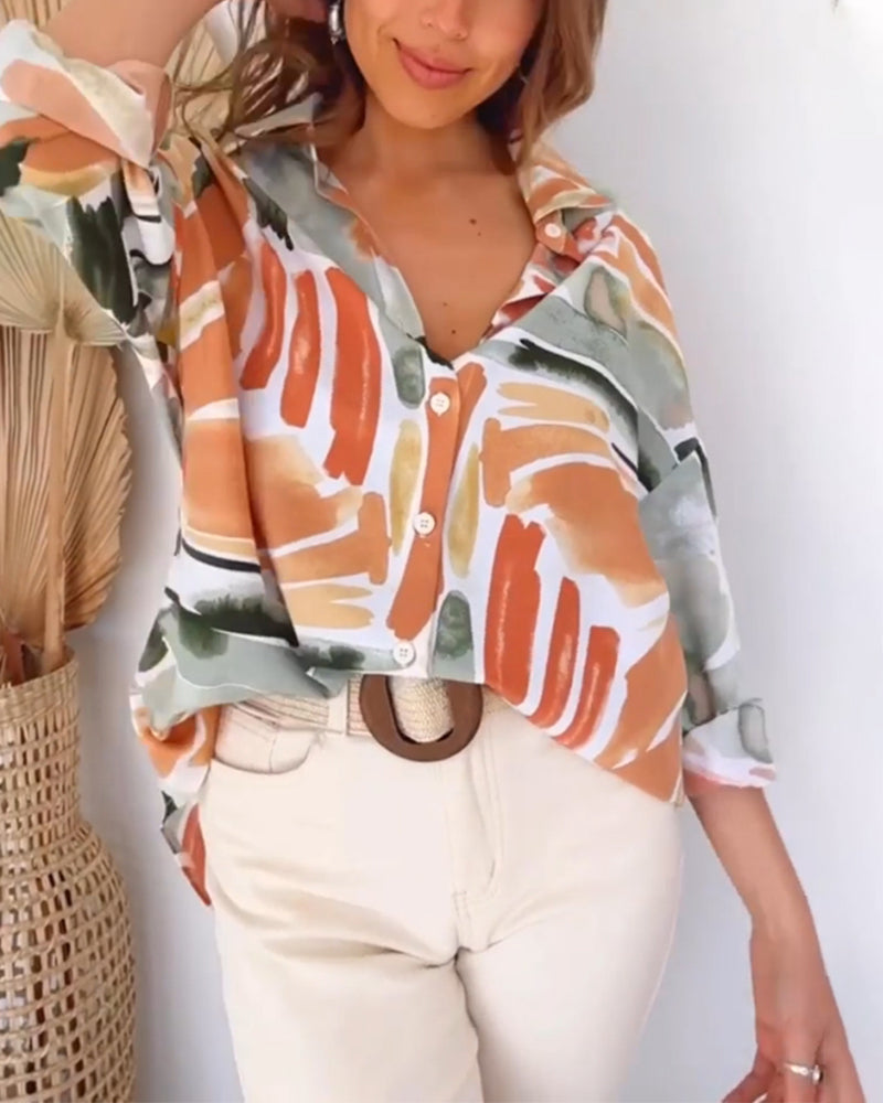 Shirts met kleurrijke en losse stijlen voor thuis en op werk in de kleur Gemengde kleur voor dames in stijl ideaal voor de lente.