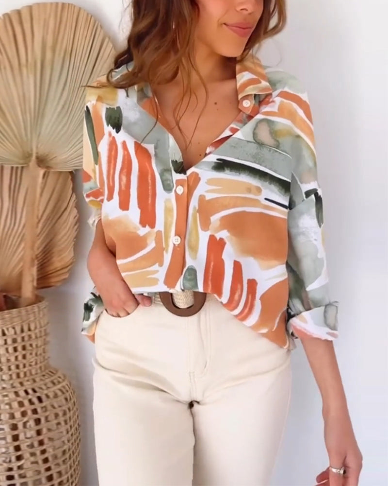 Shirts met kleurrijke en losse stijlen voor thuis en op werk in de kleur Gemengde kleur voor dames in stijl ideaal voor de lente.