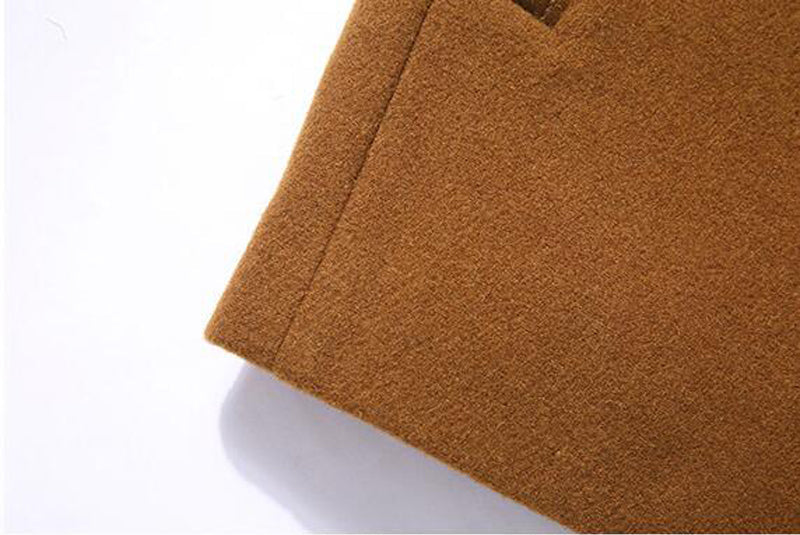 Louis | Wool cashmere detachable scarf coat afbeelding 6