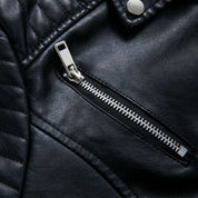 Sophie | Stijlvolle leren jas in de kleur Zwart voor dames in stijl ideaal voor de herfst.