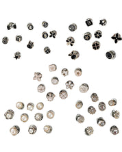 Sophie | Vaste anti-expositie spelden (10 stuks/set) in de kleur Zwart voor dames in stijl geschikt voor alle seizoenen.