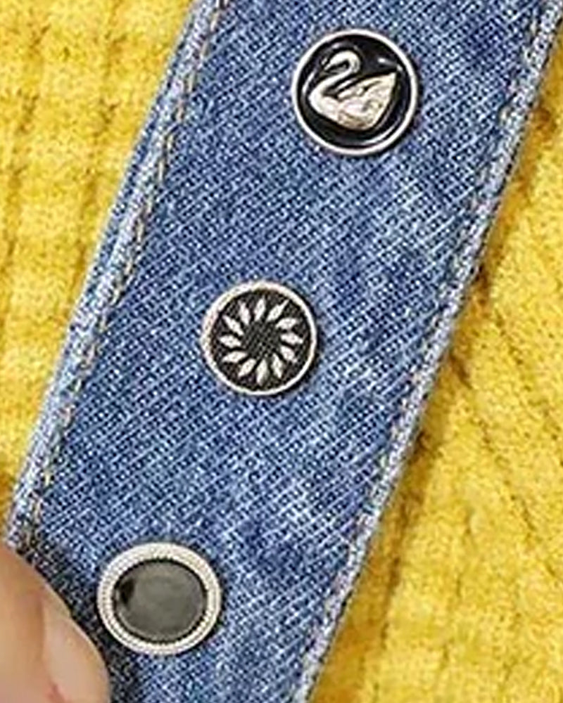 Sophie | Vaste anti-expositie spelden (10 stuks/set) in de kleur Zwart voor dames in stijl geschikt voor alle seizoenen.