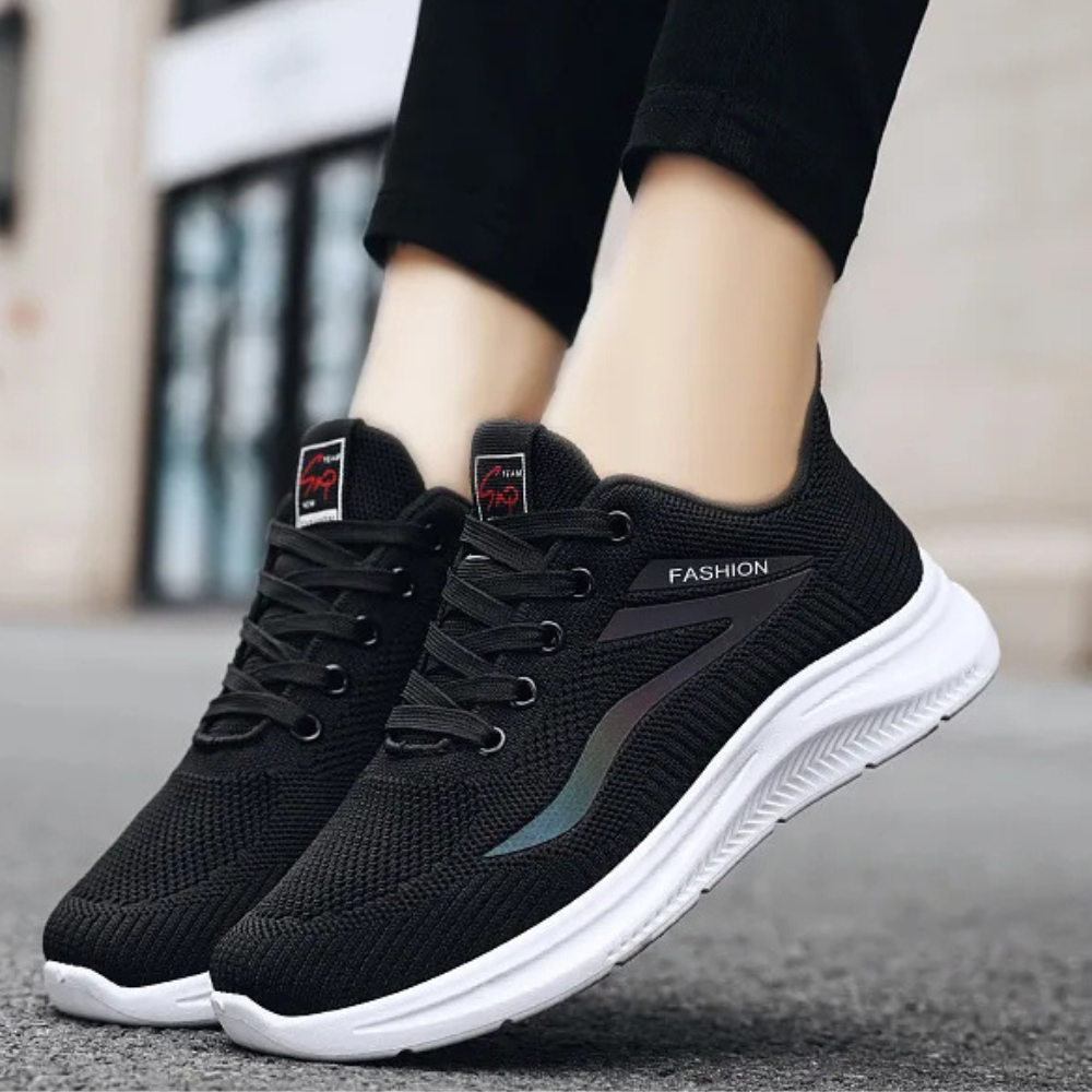 Sportieve ademende wandelschoenen met veters in de kleur 36 voor dames in Outdoor stijl geschikt voor alle seizoenen.