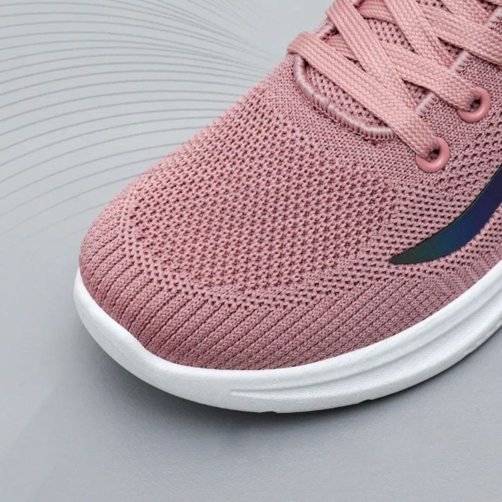 Sportieve ademende wandelschoenen met veters in de kleur 36 voor dames in Outdoor stijl geschikt voor alle seizoenen.