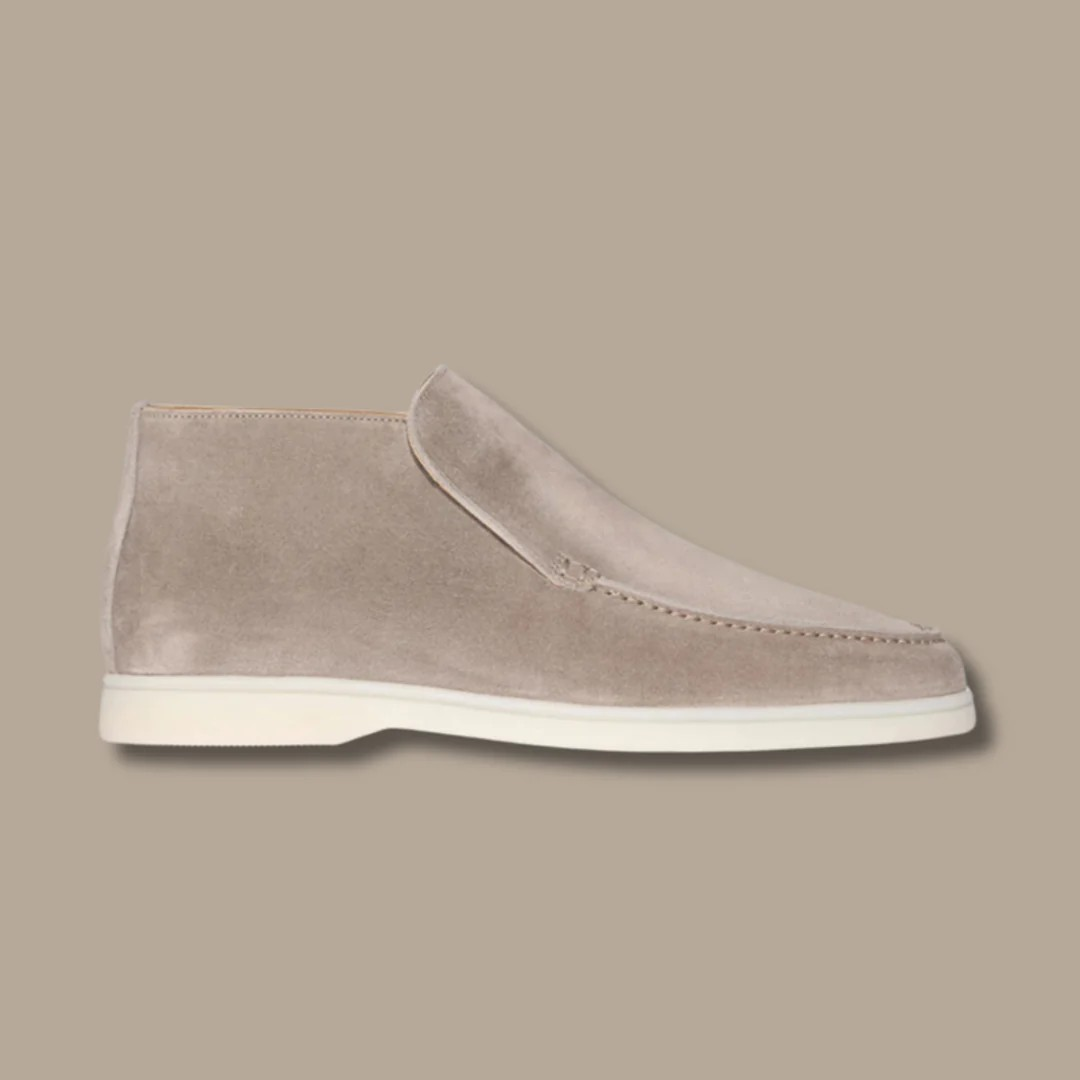 Sven | Suède loafers voor heren in de kleur Lichtbruin voor heren in Heritage stijl ideaal voor de winter
