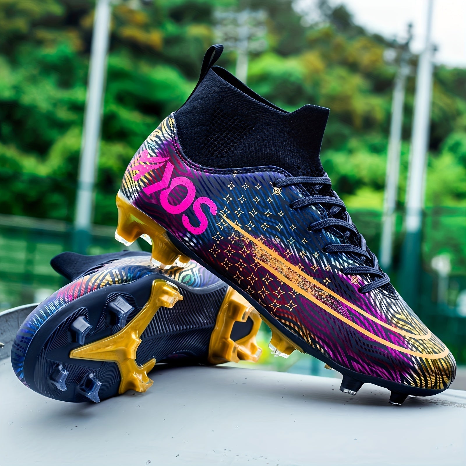 Sven | Hoogwaardige Voetbalschoenen met Grip en Enkelondersteuning