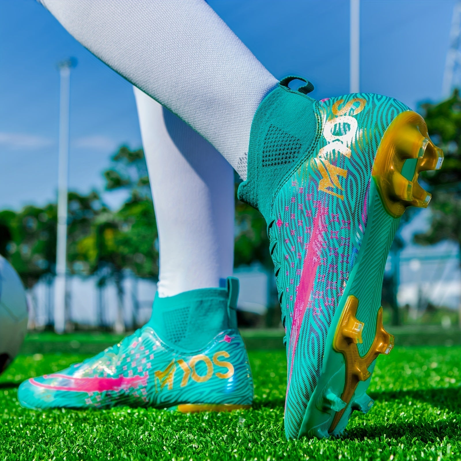 Sven | Hoogwaardige Voetbalschoenen met Grip en Enkelondersteuning