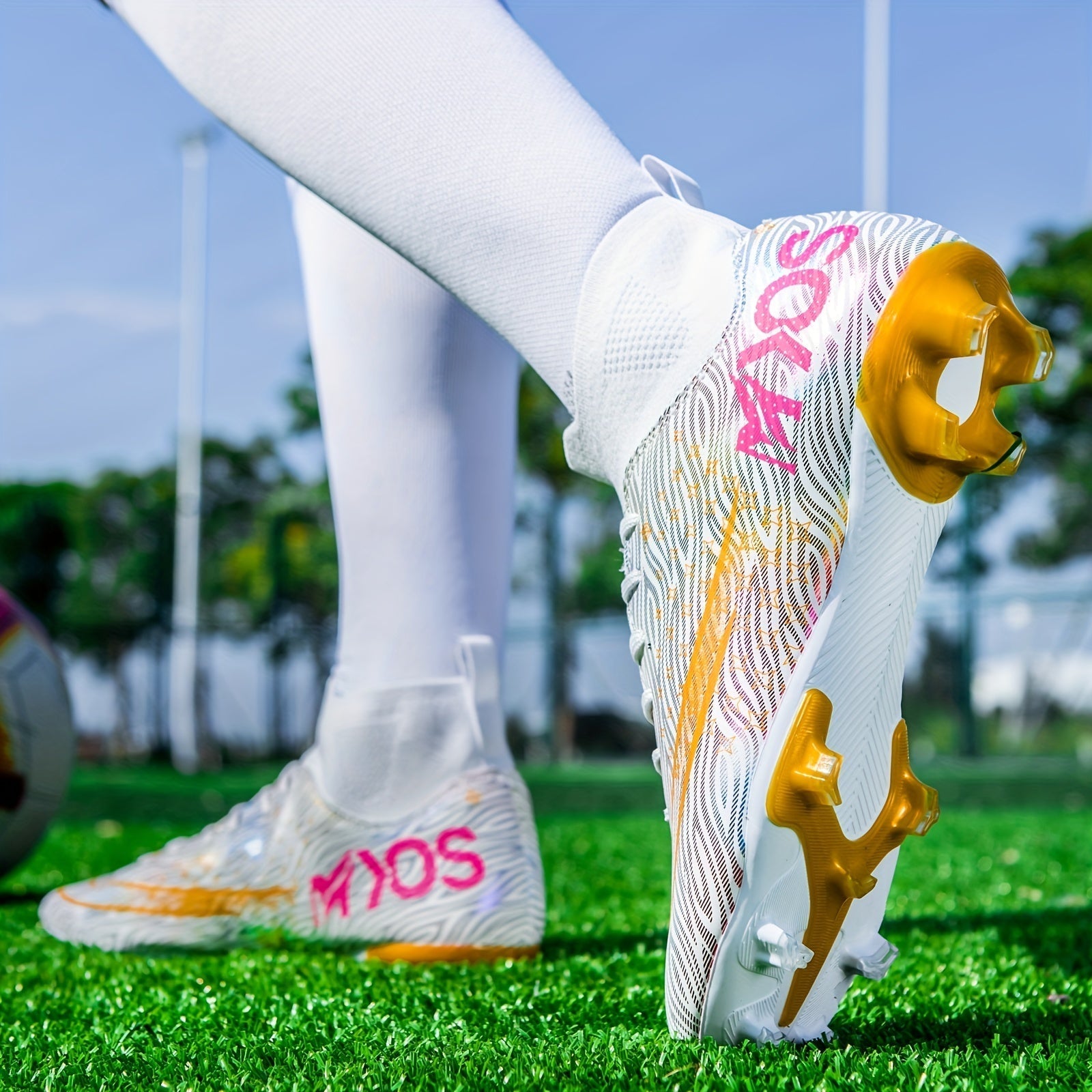 Sven | Hoogwaardige Voetbalschoenen met Grip en Enkelondersteuning