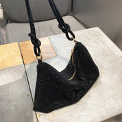 Sylvie Bag | Unieke tas om je outfit een upgrade te geven in de kleur Zilver voor dames in stijl geschikt voor alle seizoenen.