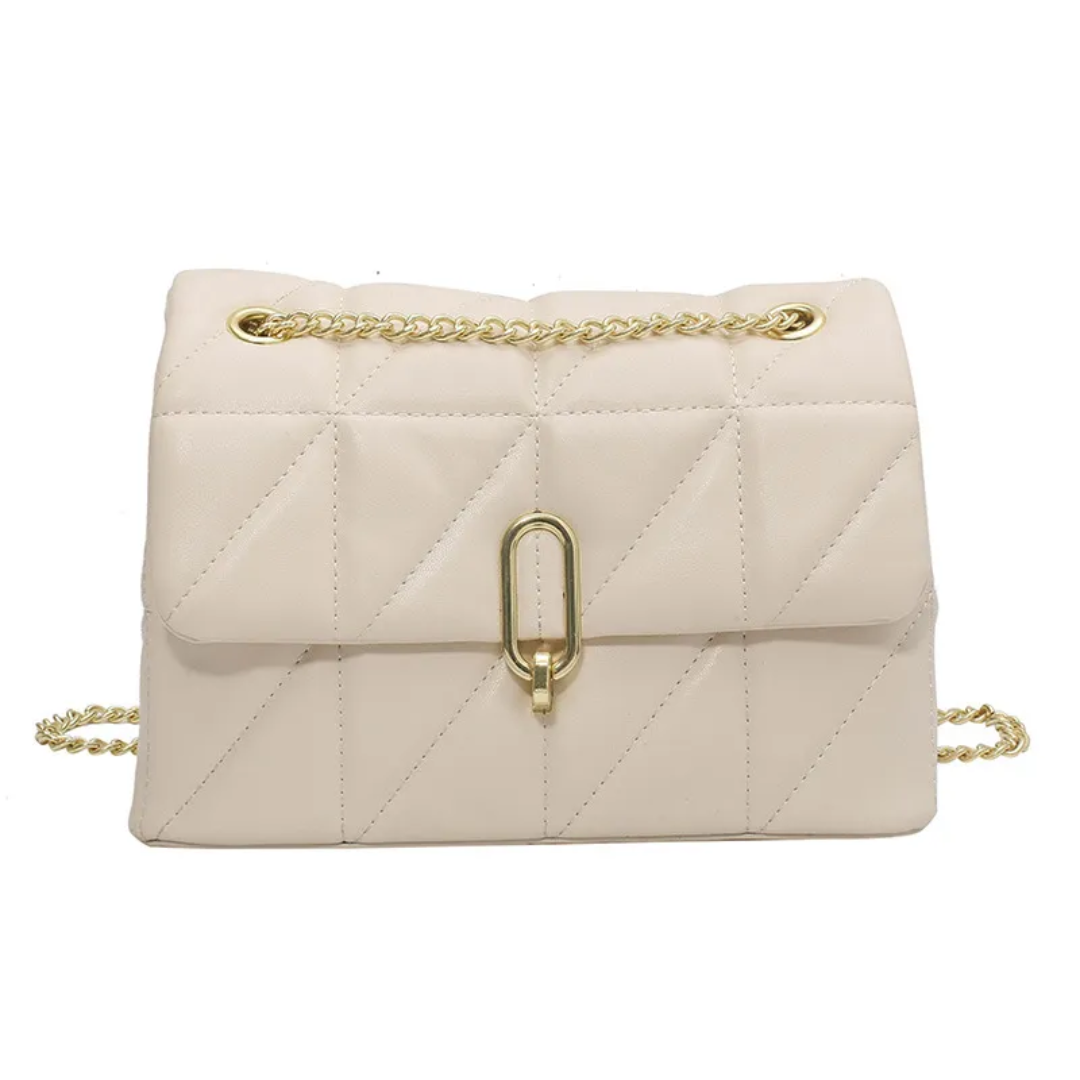 Sylvie Handtas | Chic & Modieus in de kleur Beige voor dames in stijl geschikt voor alle seizoenen.