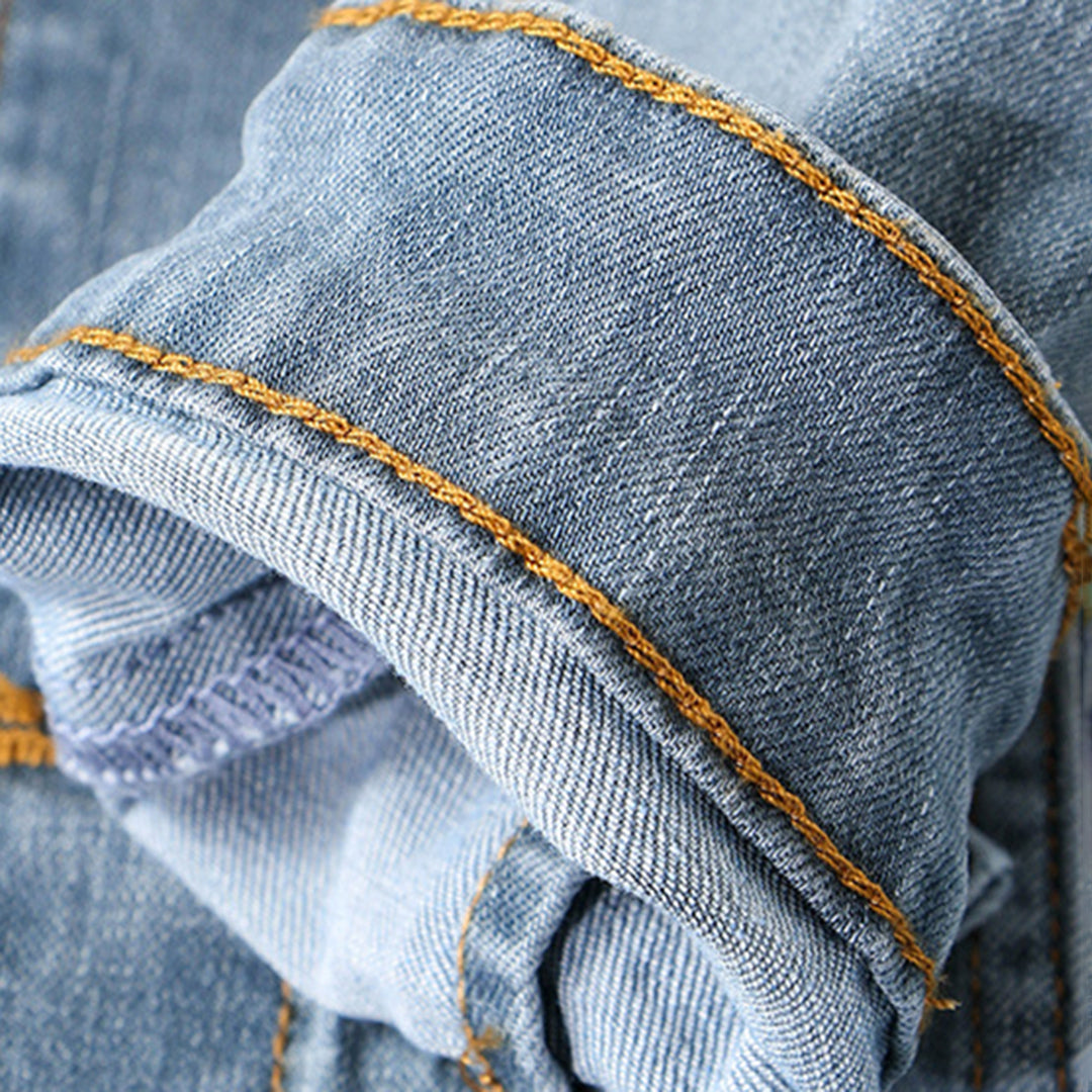 Thierry | Heren spijkerjas in de kleur Donkerblauw voor heren in stijl geschikt voor alle seizoenen.