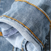 Thierry | Heren spijkerjas in de kleur Donkerblauw voor heren in stijl geschikt voor alle seizoenen.