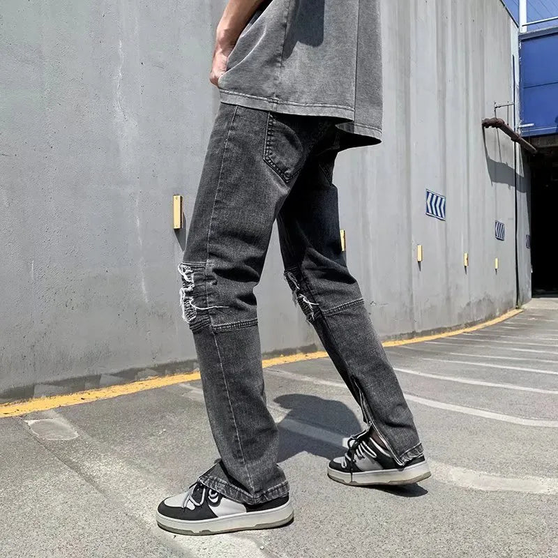 Thijs | Casual herenbroek in de kleur Blauw voor heren in stijl ideaal voor de winter