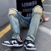 Thijs | Casual herenbroek in de kleur Blauw voor heren in stijl ideaal voor de winter