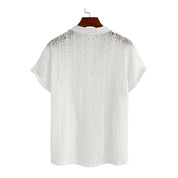 Thijs | Stijlvolle heren zomerset in de kleur Oranje voor heren in stijl ideaal voor de zomer.