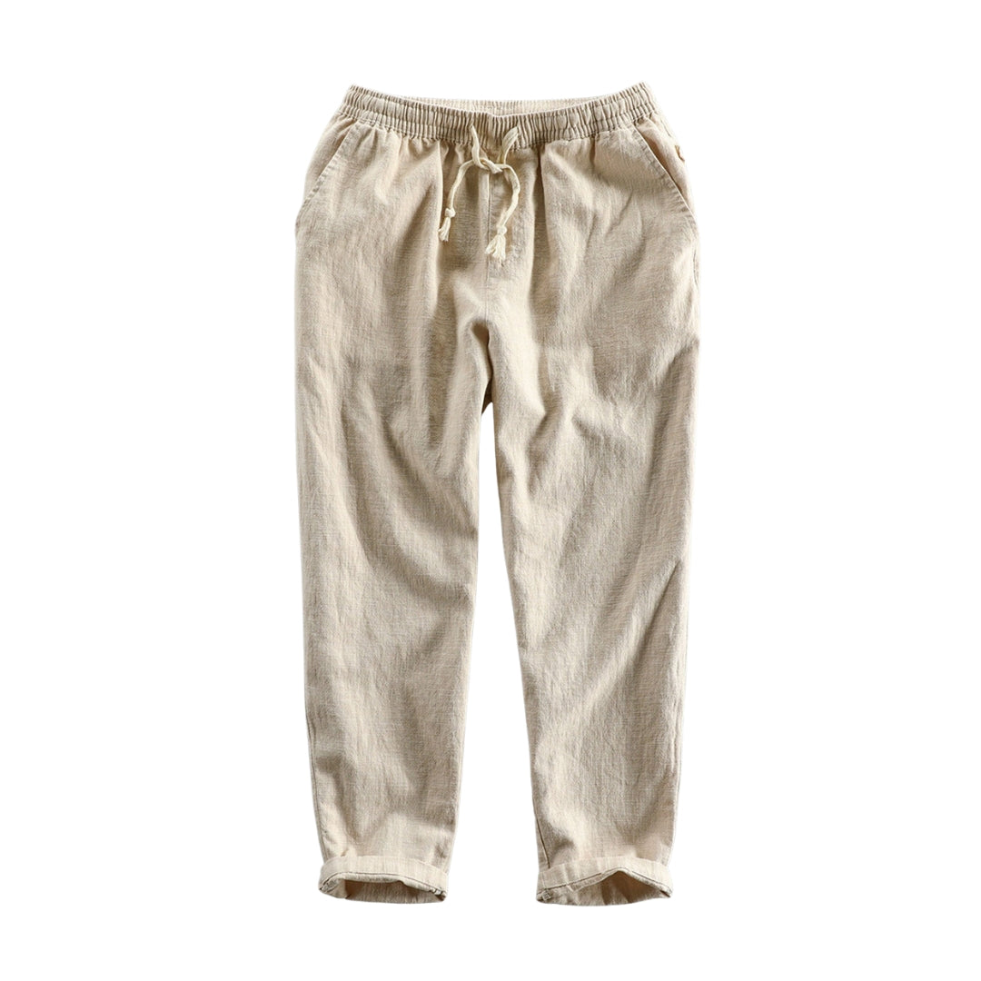 Thijs | Stijlvolle heren zomerset in de kleur Oranje voor heren in stijl ideaal voor de zomer.