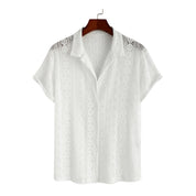 Thijs | Stijlvolle heren zomerset in de kleur Oranje voor heren in stijl ideaal voor de zomer.