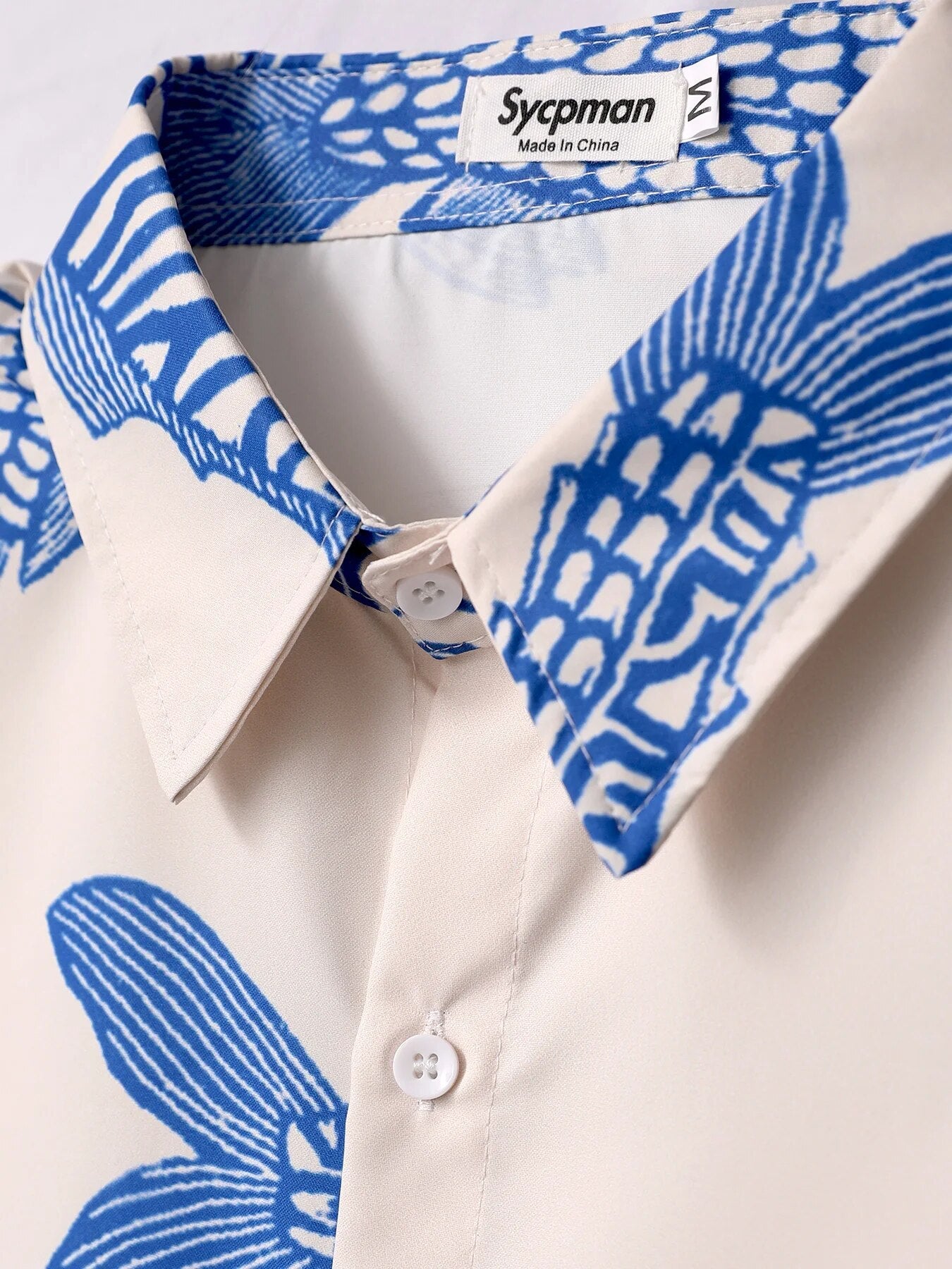 Thijs | Zomerse casual herenoverhemd in de kleur Blauw voor heren in stijl ideaal voor de zomer.