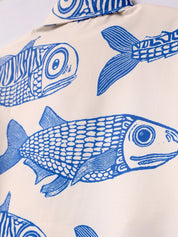 Thijs | Zomerse casual herenoverhemd in de kleur Blauw voor heren in stijl ideaal voor de zomer.