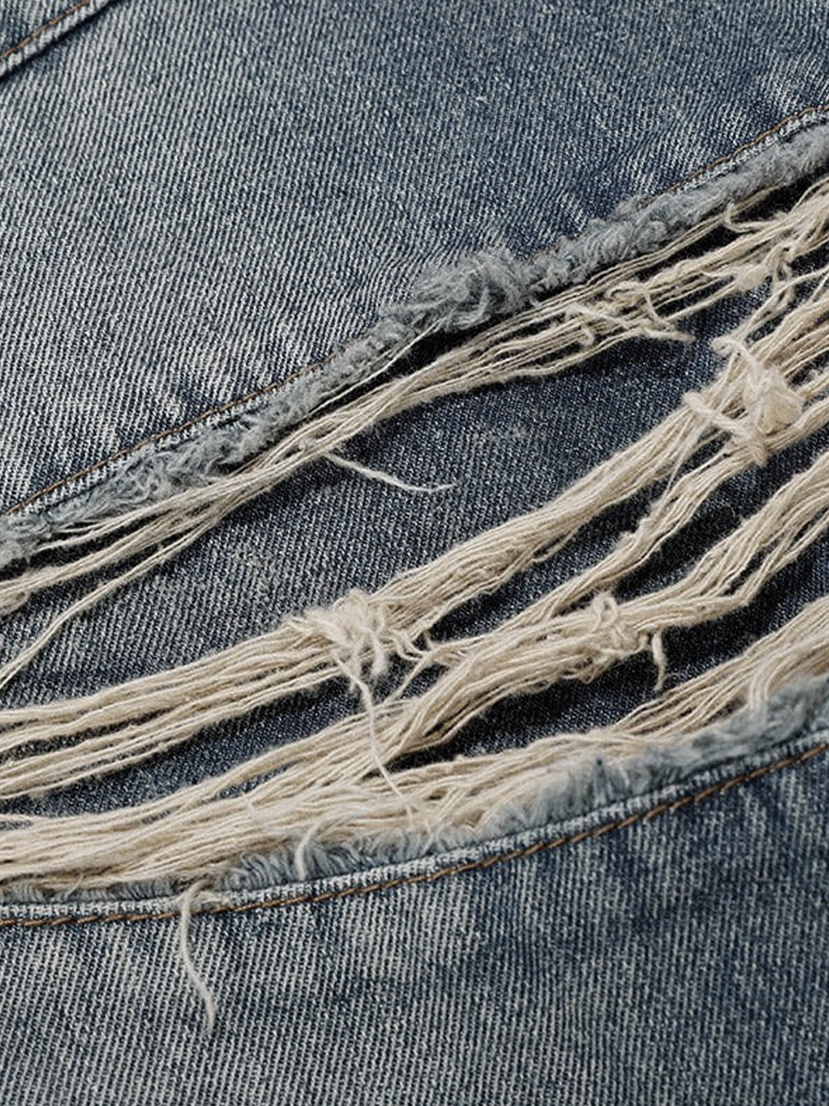 Tijn | Baggy Jeans voor heren in de kleur Blauw voor heren in Streetwear stijl ideaal voor de herfst.