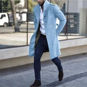 Tim | Extreem modieuze heren trenchcoat in de kleur Lichtbruin voor heren in Heritage stijl ideaal voor de herfst.